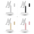 Aluminium Aluminium personnalisé Lazy Desktop Rendable Bottom Bottor Vertical Flat Louing Phone Stand